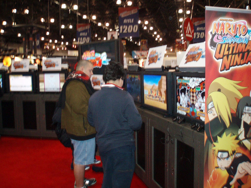 Illustration for article titled A Look At The Gaming Booths From Comic-Con